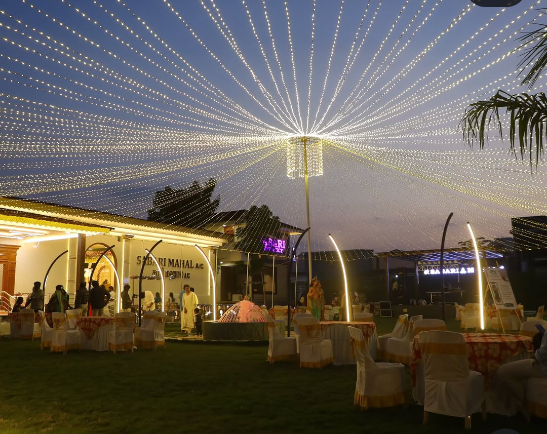 Wedding decoration at Sabari Mahal Dindigul