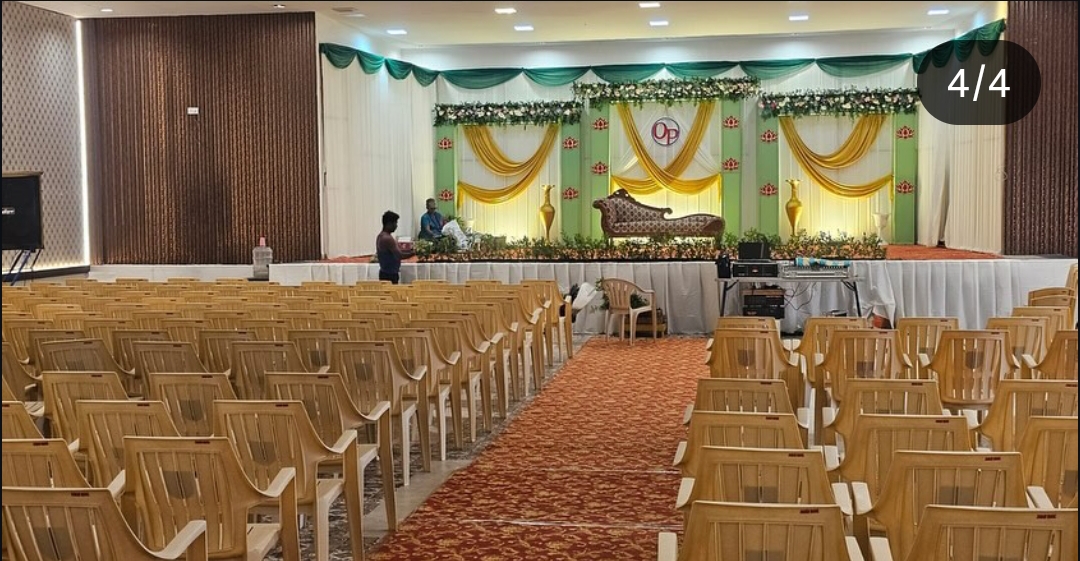 Banquet Hall Dindigul — Sabari Mahal setup